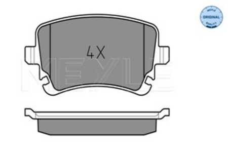 Bromsbeläggsats, Bakaxel, audi,vw, 4B3 698 451 A, 4B3 698 451, 4E0 698 451 A, 4E0 698 451 B, 4E0 698 451, 4E4 698 451 A, 4E4 69