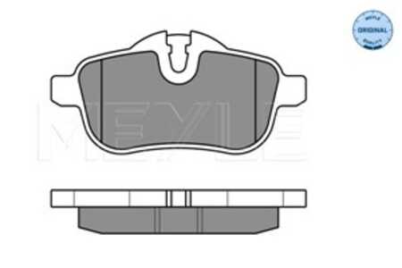 Bromsbeläggsats, Bakaxel, bmw z4 roadster [e89], 34 21 6 788 275, 6 788 275