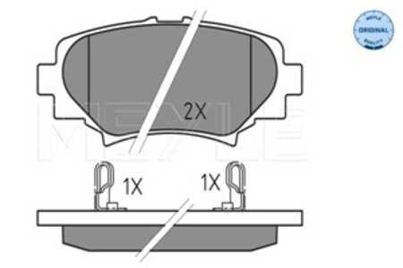 Bromsbeläggsats, Bakaxel, mazda 3, 3 sedan, B4Y0-26-48ZA, B4Y0-26-48ZB