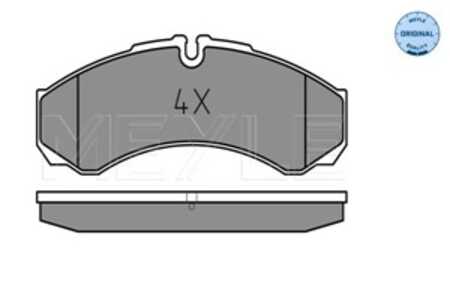 Bromsbeläggsats, Bakaxel, iveco,nissan,renault trucks, 1906401, 2992339, 2995633, 2995693, 2996465, 2996535, 42470846, 42535791