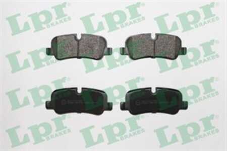 Bromsbeläggsats, Bakaxel, land rover discovery iii, discovery iv, range rover iii, range rover sport i, LR016808, LR019627, LR0