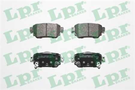 Bromsbeläggsats, Bakaxel, nissan qashqai suv ii, x-trail iii, renault kadjar, 440600963RC299D, 440603981R, 440605889R, 44060644