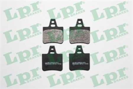 Bromsbeläggsats, Bakaxel, citroën xantia, xantia break, xm, xm break, 425183, 95651047, 95654085, 95659642, 95666973, 95667788