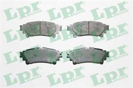 Bromsbeläggsats, Bakaxel, lexus rx, toyota highlander / kluger, mirai, sienna, 044660E010, 044660E040, 044660K010, 0446647050, 