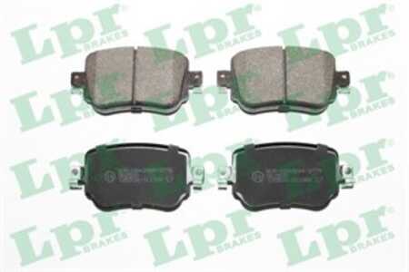 Bromsbeläggsats, Bakaxel, audi,seat,skoda,vw, 2K5698451A, 2K5698451B, 2Q0698451A, 5Q0698451B, 5Q0698451F, 5Q0698451L, 7N0698451