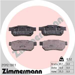 Bromsbeläggsats, Bakaxel, honda, 06022SP8000, 43022SD2307, 43022SD2930, 43022SE0506, 43022SE0525, 43022SE0526, 43022SE0930, 430