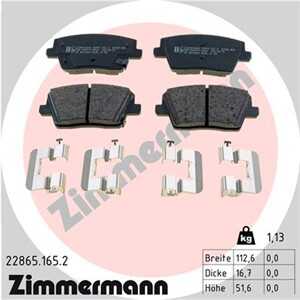 Bromsbeläggsats, Bakaxel, hyundai i30, i30 fastback, 58302-50A30, 58302-K9A50, 58302-S0A30, 58302-S0A50