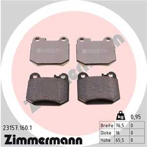 Bromsbeläggsats, Bakaxel, mercedes-benz m-klass [w163], 163 420 0720, 163 420 0920, 163 420 1120, A 163 420 0720, A 163 420 092