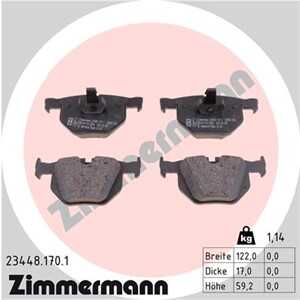 Bromsbeläggsats, Bakaxel, bmw x5 [e70, f15, f85], x6 [e71, e72, f16, f86], 3421 6 776 937, 3421 6 857 108, 3421 6 868 497