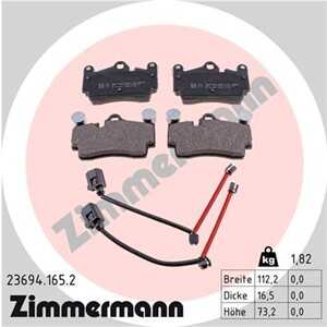 Bromsbeläggsats, Bakaxel, audi q7, porsche cayenne, vw touareg, 7L0 698 451 A, 7L0 698 451 B, 7L0 698 451 G, 7L0 698 451, 7L6 6