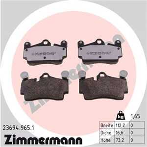 Bromsbeläggsats, Bakaxel, audi q7, porsche cayenne, vw touareg, 4L0 698 451 D, 7L0 698 451 A, 7L0 698 451 B, 7L0 698 451 G, 7L0