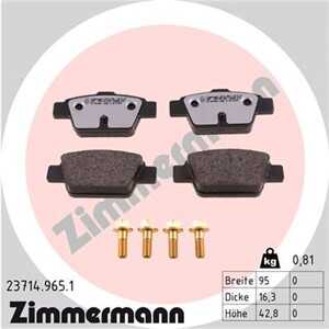 Bromsbeläggsats, Bakaxel, alfa romeo mito, fiat bravo ii, linea, multipla, stilo, stilo multi wagon, lancia delta iii, 77362271