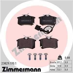 Bromsbeläggsats, Bakaxel, seat cordoba, ibiza iii, skoda fabia i, fabia combi i, fabia praktik i, fabia sedan i, vw polo, polo 