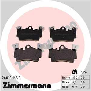 Bromsbeläggsats, Bakaxel, audi q7, porsche cayenne, 7L5 698 451, 955 352 939 50