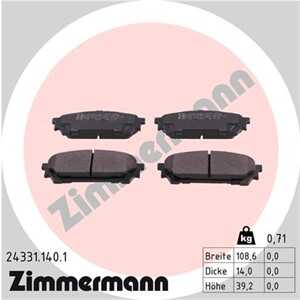 Bromsbeläggsats, Bakaxel, subaru impreza kombi, impreza sedan, 032006220, 26696FE040, 26696FE050