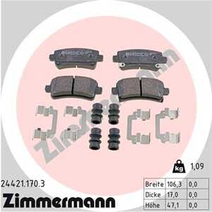 Bromsbeläggsats, Bakaxel, opel insignia a, insignia a sedan, insignia a sports tourer, saab 9-5, vauxhall insignia mk i, 132377