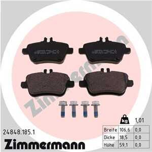 Bromsbeläggsats, Bakaxel, mercedes-benz, 006 420 2320, 006 420 7920, 006 420 8020, 006 420 8120, 006 420 8320, 007 420 9420, 00