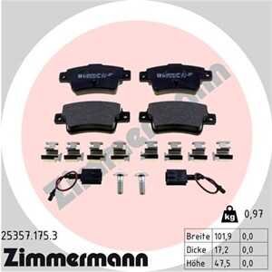 Bromsbeläggsats, Bakaxel, abarth punto, fiat punto, punto evo, 77365464, 77365886