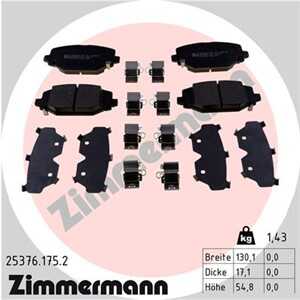 Bromsbeläggsats, Bakaxel, chrysler,dodge,fiat,lancia,vw, 2AMV-4526-AA, 68144209AA, 68159526AA, 68159526AB, 68159526AC, 7B0 698 