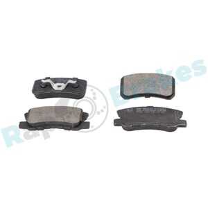 Bromsbeläggsats, Bakaxel, chrysler,dodge,jeep,lancia, 4253 90, 4253 91, 4254 48, 4605A265, 4605A447, 4605A448, 4605A487, 4605A5