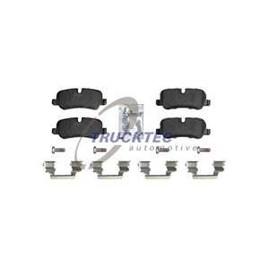 Bromsbeläggsats, Bakaxel, land rover discovery iii, discovery iv, range rover iii, range rover sport i, LR010664, LR015519, LR0