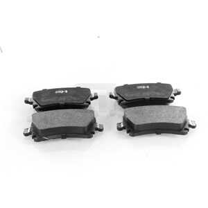 Bromsbeläggsats, Bakaxel, audi,seat,skoda,vw, 1K0698451, 1K0698451B, 1K0698451D, 1K0698451E, 1K0698451F, 1K0698451G, 1K0698451H