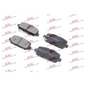 Bromsbeläggsats, Bakaxel, honda hr-v, 43022T2JH00, 43022T2JH01, 43022T7JH01, 43022T8MG00, 43022T8MG01, 43022T8MG02, 45022T6DH00