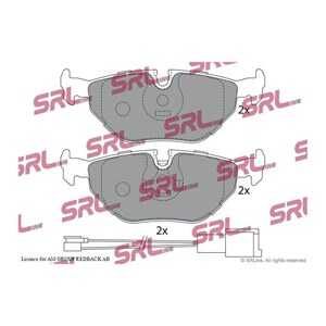 Bromsbeläggsats, Bakaxel, bmw, 3411 1161 455, 3421 115 864, 3421 1154 221, 3421 1157 044, 3421 1157 334, 3421 1157 563, 3421 11