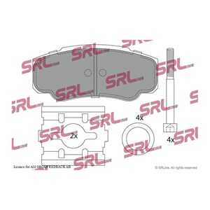 Bromsbeläggsats, Bakaxel, citroën,fiat,peugeot, 1611457780, 1617281780, 4252.46, 4252.47, 4254.68, 425443, 71752985, 7175985, 7