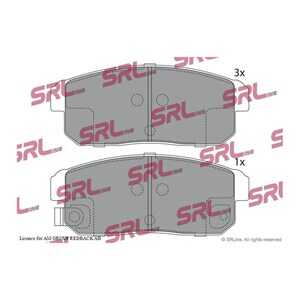 Bromsbeläggsats, Bakaxel, mazda rx-8, suzuki ignis i, 55800-60J00, 55800-60J10, AY060-NS028, AY060-NS033, AY060-NS037, F1Y1-26-