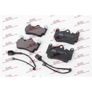 Bromsbeläggsats, Bakaxel, audi q7, q7 van, porsche cayenne, vw touareg, 7L0 698 451 A, 7L0 698 451 B, 7L0 698 451 G, 7L0 698 45