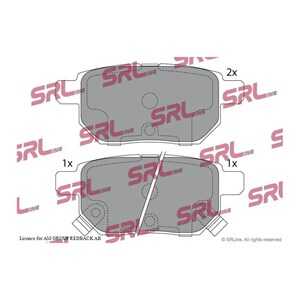 Bromsbeläggsats, Bakaxel, lexus,subaru,toyota, 04466-02190, 0446602191, 0446602210, 0446602260, 0446602270, 0446602310, 04466-1