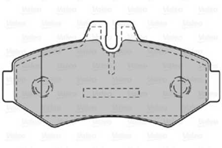 Bromsbeläggsats, Bakaxel, mercedes-benz,vw, 0004209720, 0034202420, 0044202520, 2D0698451B, 34202420, 4209720, 44202520