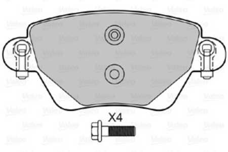 Bromsbeläggsats, Bakaxel, ford mondeo iii, mondeo sedan iii, mondeo turnier iii, jaguar x-type i, x-type kombi i, 1 208 845, 1 