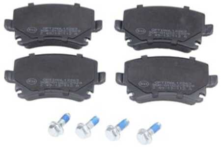 Bromsbeläggsats, Bakaxel, audi,seat,skoda,vw, 1K0 698 451, 1K0 698 451B, 1K0 698 451D, 1K0 698 451E, 1K0 698 451F, 1K0 698 451G