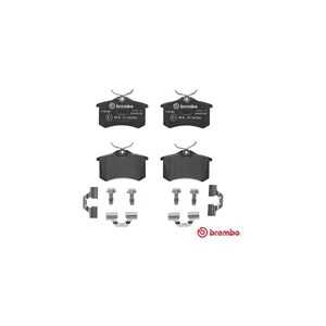 Bromsbeläggsats, Bakaxel, audi,citroën,ds,fiat,ford,lancia,peugeot,seat,skoda,vw, 1001096, 10030811, 1027640, 1027650, 1029782,