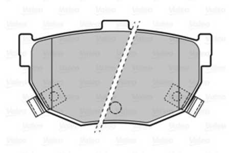 Bromsbeläggsats, Bakaxel, hyundai,kia,nissan, 4406090E90, 44060-90E90, 5830228A00, 58302-28A00, 5830228A01, 58302-28A01, 583022