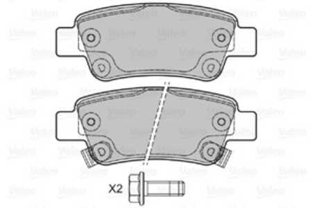 Bromsbeläggsats, Bakaxel, honda cr-v iii, cr-v iv, 43022SWWG01, 43022-SWW-G01, 43022SWWG02, 43022-SWW-G02, 43022SWWG03, 43022-S