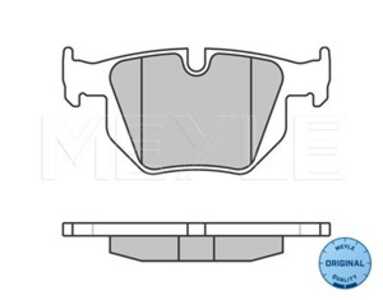 Bromsbeläggsats, Bakaxel, bmw x5 [e70, f15, f85], x6 [e71, e72, f16, f86], 34 21 6 776 937