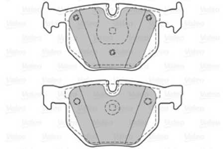 Bromsbeläggsats, Bakaxel, bmw 7 [e65, e66, e67], x5 [e70], x6 [e71, e72], 34 21 6 753 850, 34 21 6 758 870, 34 21 6 761 285, 34