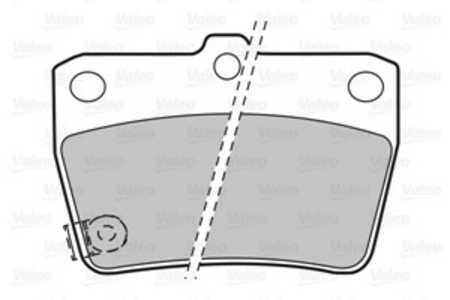 Bromsbeläggsats, Bakaxel, toyota rav 4 i, rav 4 ii, 04466-42010, 04466-42020, 04466-42030, 446642010, 446642020, 446642030, T11