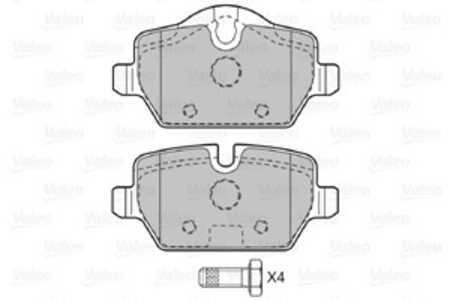 Bromsbeläggsats, Bakaxel, bmw,mini, 34 21 6 767 145, 34 21 6 767 146, 34 21 6 774 417, 34 21 6 777 240, 34 21 6 779 294, 34 21 