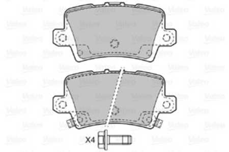 Bromsbeläggsats, Bakaxel, honda civic hatchback viii, civic sedan viii, 43022SMGE00, 43022-SMG-E00, 43022SMGE01, 43022-SMG-E01,