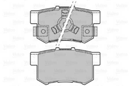 Bromsbeläggsats, Bakaxel, acura,honda,suzuki, 43022S9A010, 43022-S9A-010, 43022S9AE00, 43022-S9A-E00, 43022SJFE00, 43022-SJF-E0