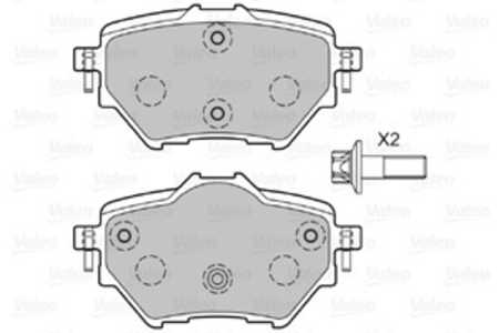 Bromsbeläggsats, Bakaxel, citroën,ds,opel,peugeot,vauxhall, 1609000680, 1617535380, 1636413980, 1678167980, 95525378