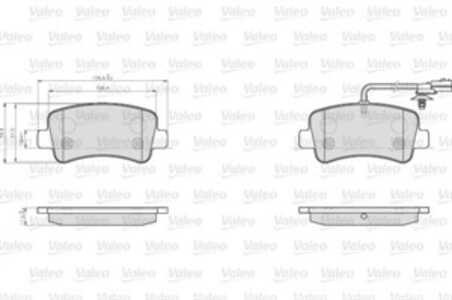 Bromsbeläggsats, Bakaxel, renault master buss iii, master flak/chassi iii, master skåp iii, 440601147R, 440601186R