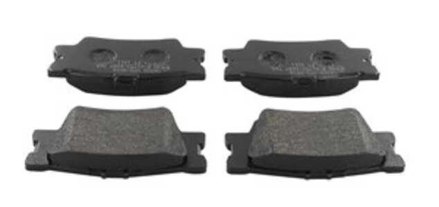 Bromsbeläggsats, Bakaxel, toyota aurion, avalon sedan, camry sedan, matrix, rav 4 iii, rav 4 iv, lexus es, 04466-06060, 04466-0