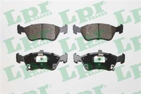 Bromsbeläggsats, Framaxel, toyota avensis, avensis kombi, avensis liftback, 0446505020, 0446505030, 0446505040, 0446505042, 044