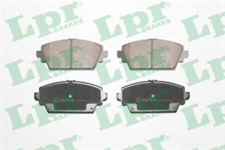 Bromsbeläggsats, Framaxel, nissan almera tino, primera, primera hatchback, primera kombi, 410604U125, 410604U126, 41060AV125, 4