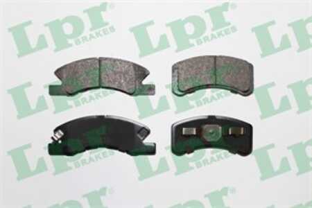 Bromsbeläggsats, Framaxel, daihatsu,mitsubishi,toyota, 04465B2030, 04465B2030000, 04465B2040, 04465B2040000, 0449197214, 044919